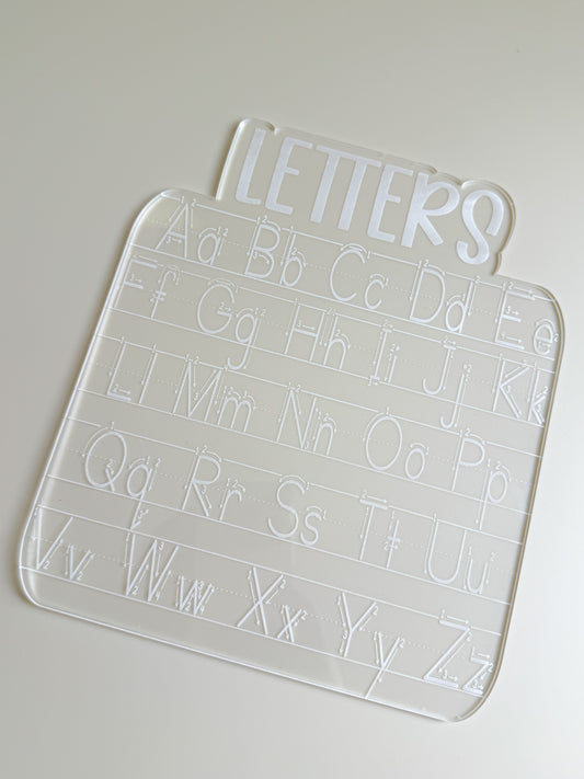 Letters Tracing Board