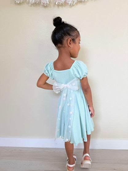 Delilah Dress/Bubble with Bow